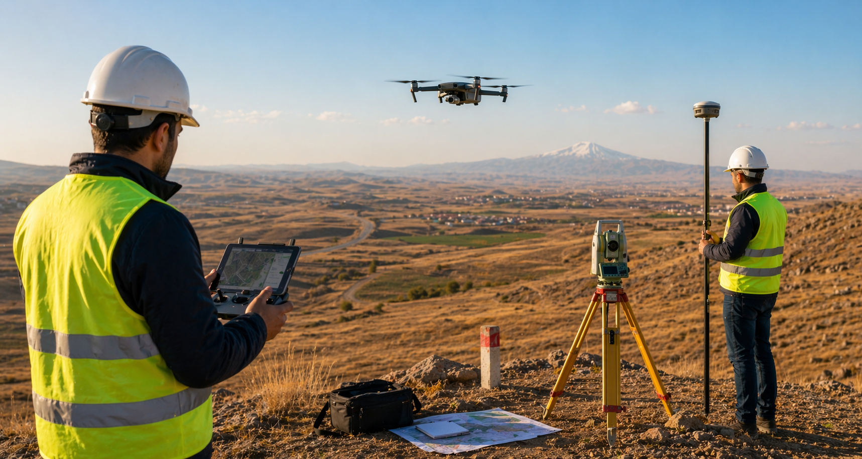 Drone ile haritalama, fotogrametri ve 3D arazi modelleme