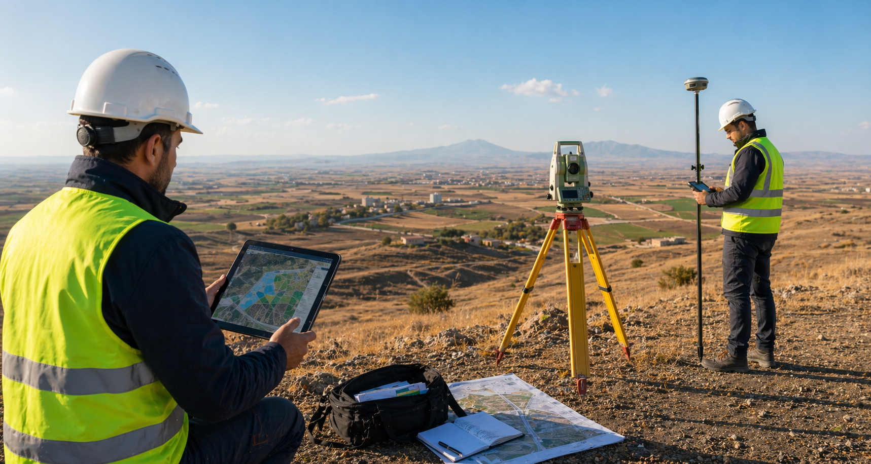 GPS ölçüm, GNSS, GIS ve coğrafi bilgi sistemleri kullanımı